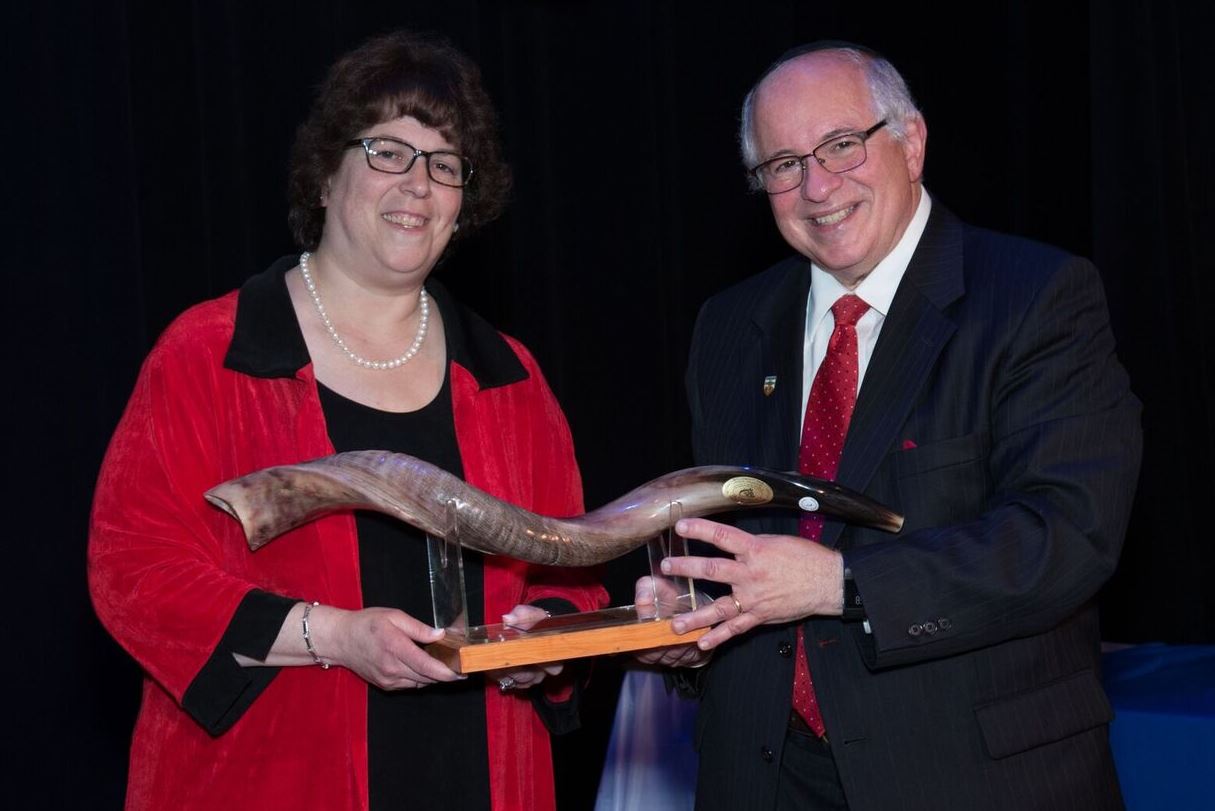 Provost Patricia Salkin, J.D. and Dr. Steven Huberman