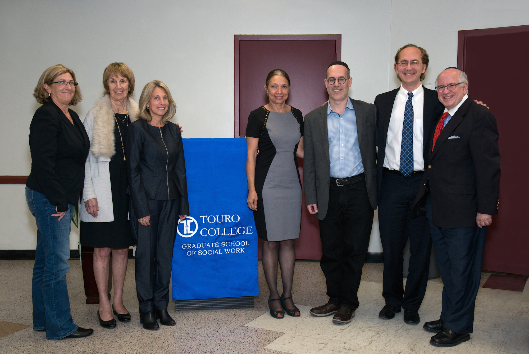 The presenters at Touro's Graduate School of Social Work's 2016 Community Day. 