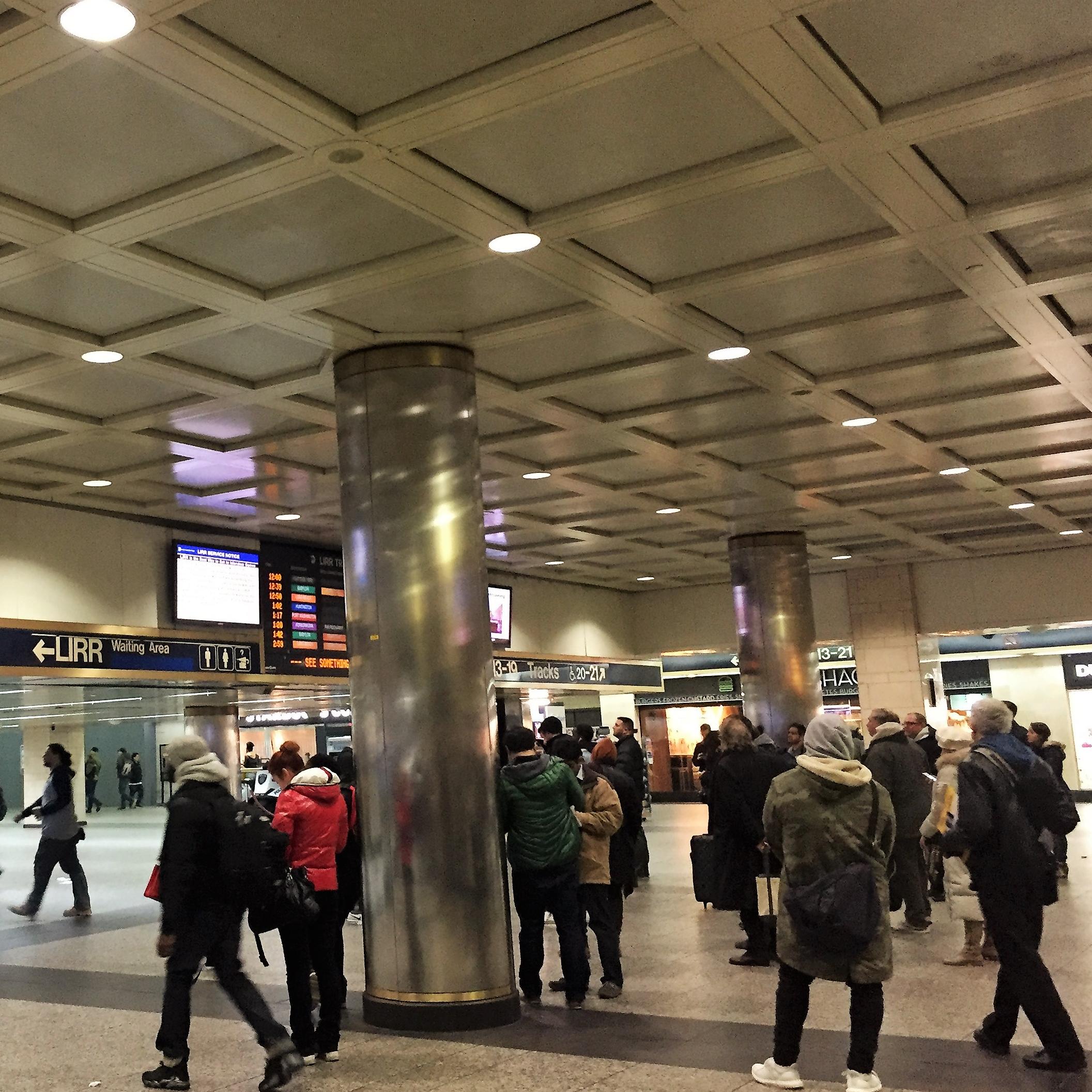 After midnight on February 7, Touro Graduate School of Social Work students canvassed the area around Penn station as part of New York City's annual count of the homeless population.