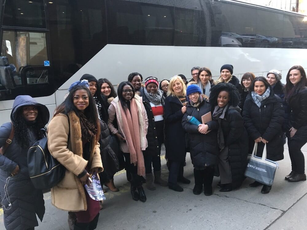 Two dozen students from Touro's Graduate School of Social Work visited Albany as part of the social work Legislative Education and Advocacy Day (LEAD) on March 5. 