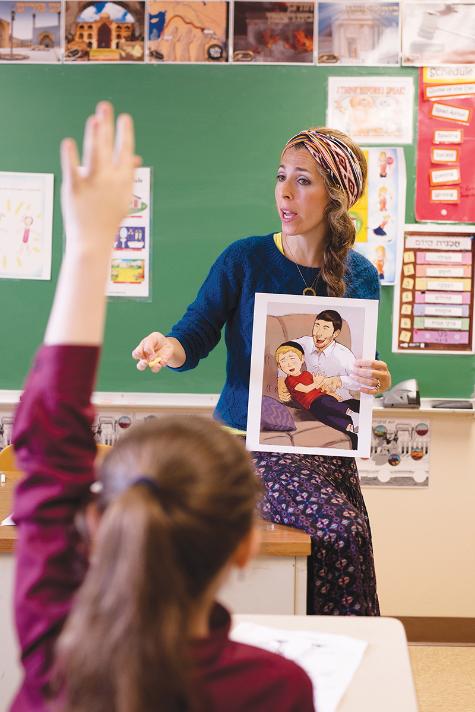 Shani Verschleiser training children at an educational event