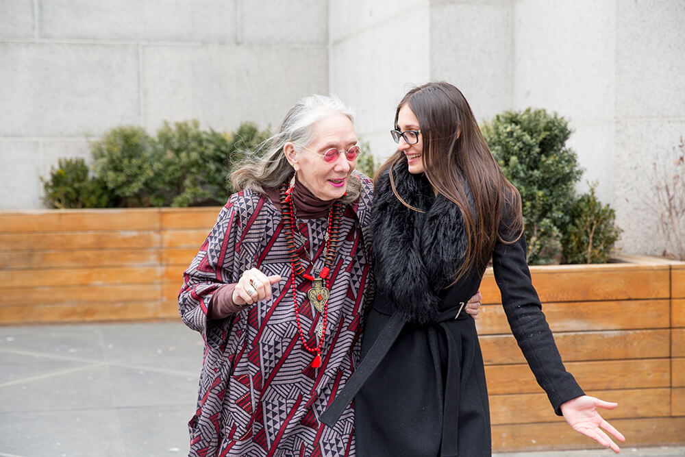 Heidi Atstathi (right) and Melissa Halpern Rojas (left)